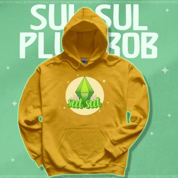 Y2K Plumbob & Daisy Aesthetic Hoodie - Trendy Streetwear