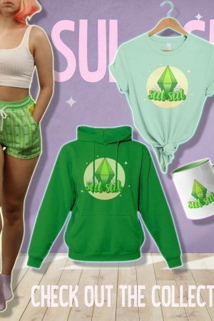 Y2K Plumbob & Daisy Aesthetic Hoodie - Trendy Streetwear