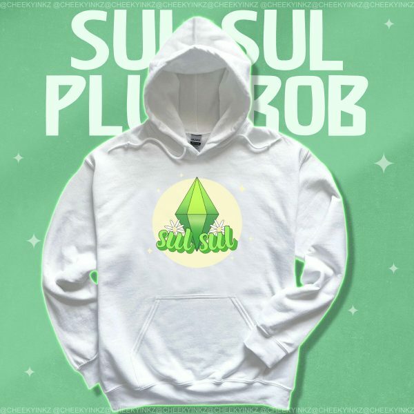 Y2K Plumbob & Daisy Aesthetic Hoodie - Trendy Streetwear