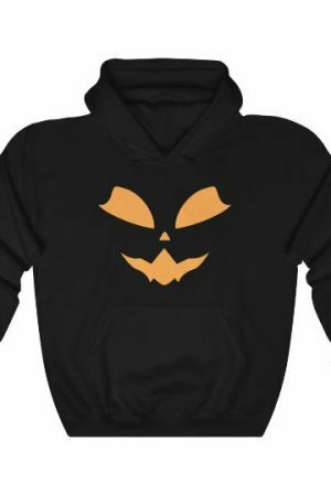 Y2K Pumpkin Kitty Face Hoodie - Streetwear Halloween Costume Sweatshirt