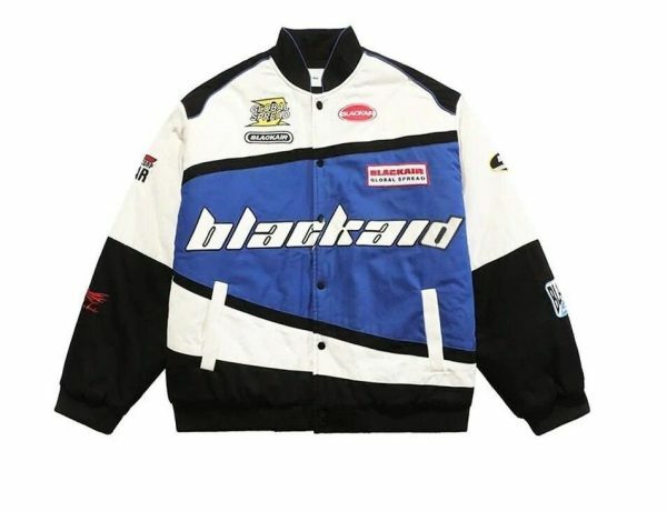 Y2K Retro Hip-Hop Street Racing Jacket for Men and Women