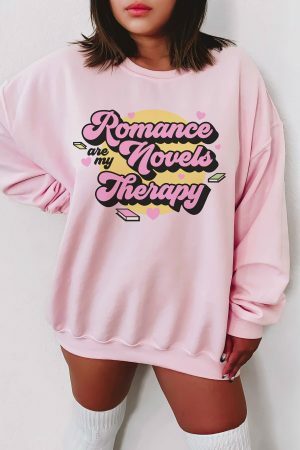 Y2K Romance Novel Aesthetic Sweatshirt