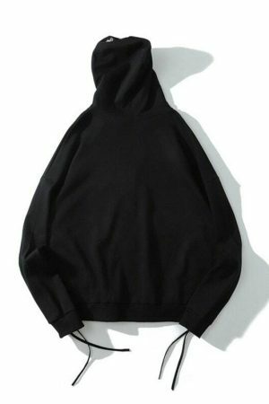 Y2K Skull Print Streetwear Hoodie