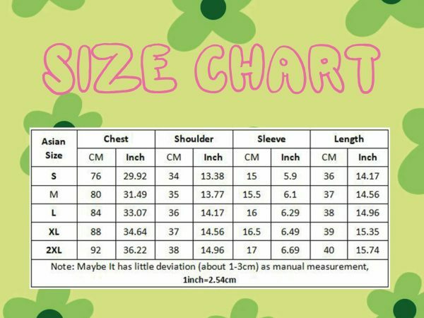 Y2K Slogan Crop Tee Streetwear Harajuku Fruit Green Fashion Letter Print Kawaii Baby Summer Slim Fit