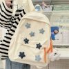 Y2K Star Schoolbag: Kawaii Japanese Streetwear Backpack