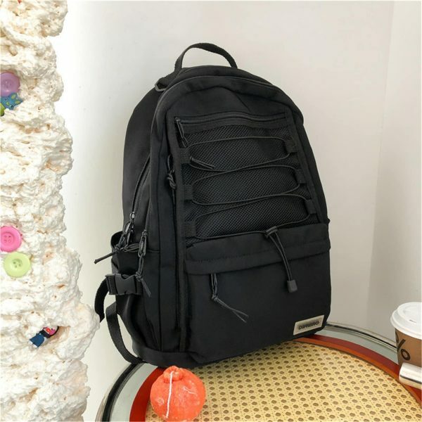 Y2K Streetwear Backpack with Large Capacity for College, Travel, and Everyday Use