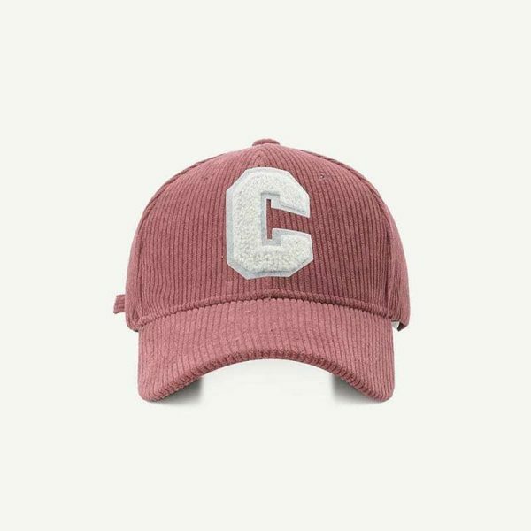 Y2K Streetwear Baseball Cap for Women - Letter C Snapback Hat