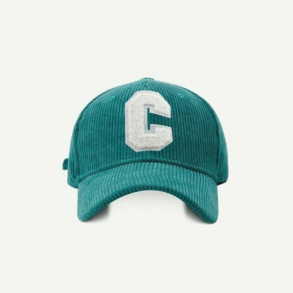 Y2K Streetwear Baseball Cap for Women - Letter C Snapback Hat