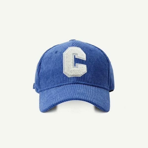 Y2K Streetwear Baseball Cap for Women - Letter C Snapback Hat