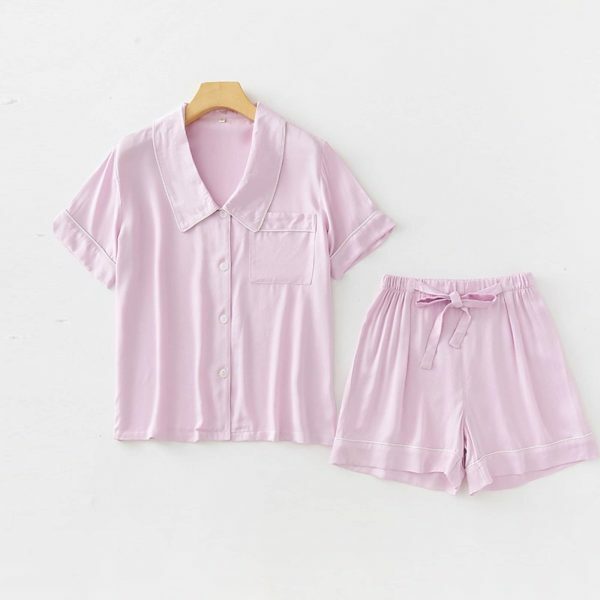 Y2K Streetwear Bridesmaid Pajama Set - Colorful Summer Two-Piece Home Suit