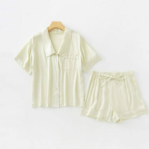 Y2K Streetwear Bridesmaid Pajama Set - Colorful Summer Two-Piece Home Suit