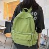 Y2K Streetwear Canvas Backpack for Women - Large Capacity Crossbody Handbag