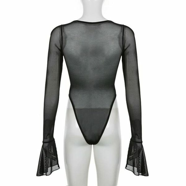 Y2K Streetwear Clubwear Two-Piece Sexy Bodysuit