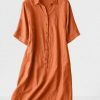 Y2K Streetwear Cotton Midi Dress for Women