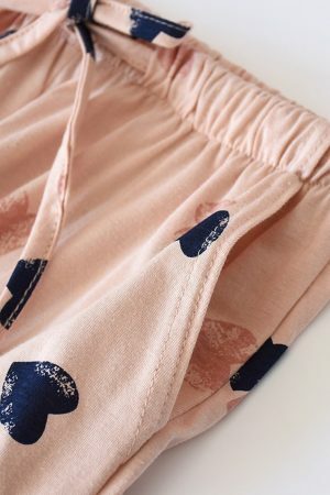 Y2K Streetwear Cozy Cotton Sleepwear Bottoms for Women