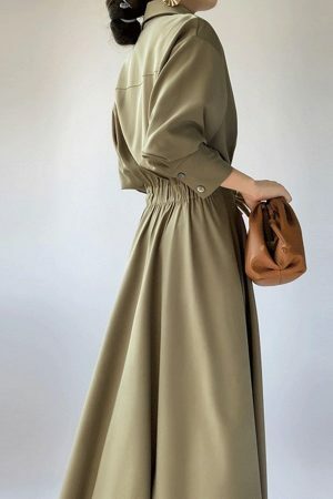 Y2K Streetwear: Elegant French Fragrant Dress for Modern Office Lady