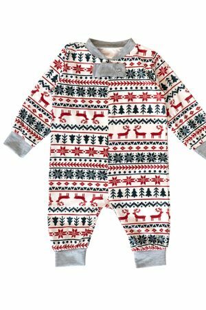 Y2K Streetwear Family Matching Pajama Set for Christmas