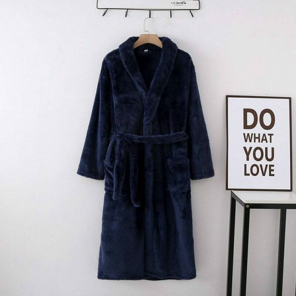 Y2K Streetwear Fluffy Cotton Robes for Men & Women - Cute Pajamas for Couples - Household Bathrobe Gift