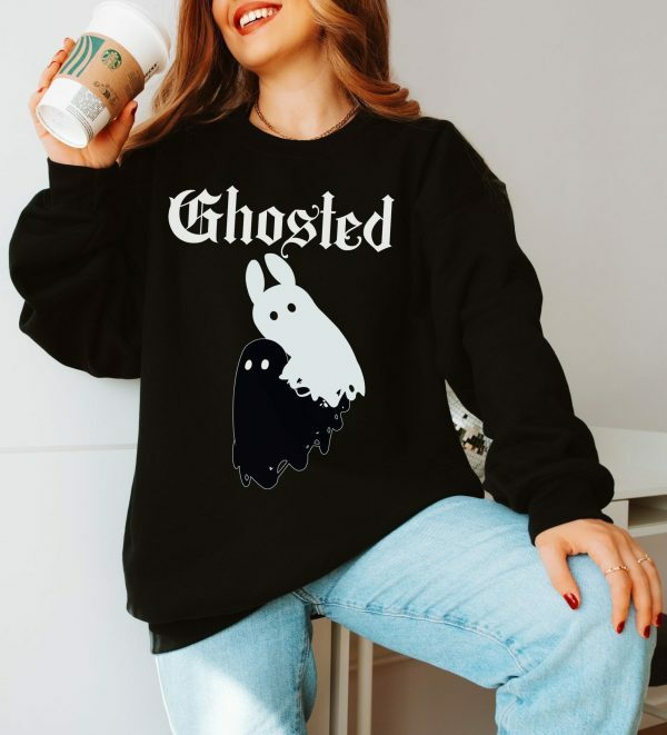 Y2K Streetwear Ghost Sweatshirt for Best Friend Gift