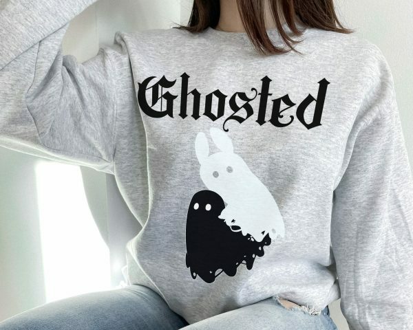 Y2K Streetwear Ghost Sweatshirt for Best Friend Gift