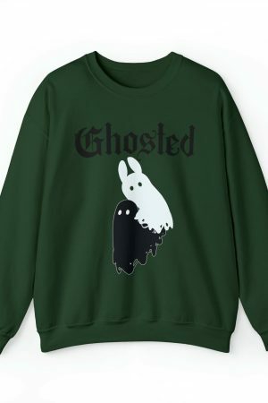 Y2K Streetwear Ghost Sweatshirt for Best Friend Gift