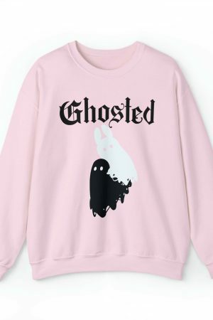 Y2K Streetwear Ghost Sweatshirt for Best Friend Gift