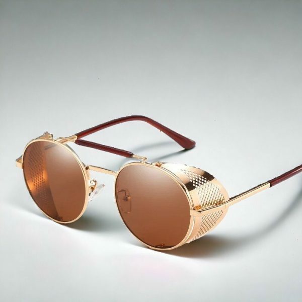 Y2K Streetwear Goth Retro Steampunk UV400 Sunglasses