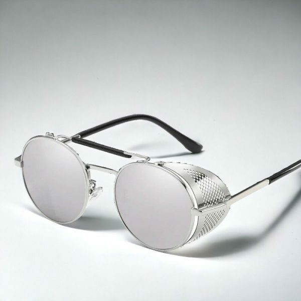 Y2K Streetwear Goth Retro Steampunk UV400 Sunglasses