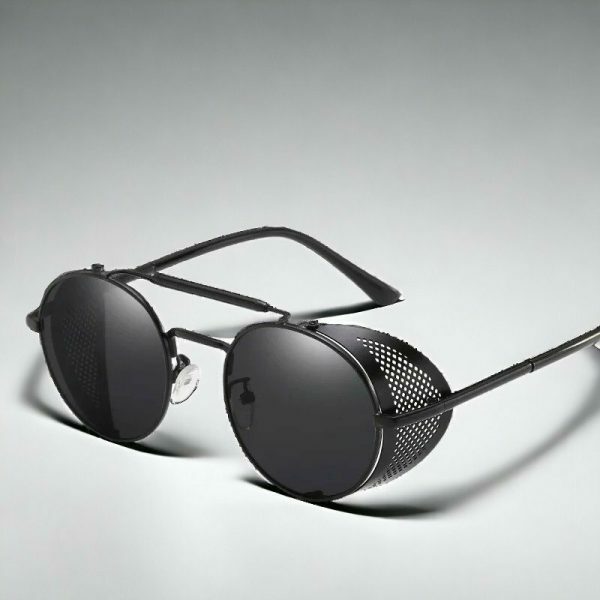 Y2K Streetwear Goth Retro Steampunk UV400 Sunglasses