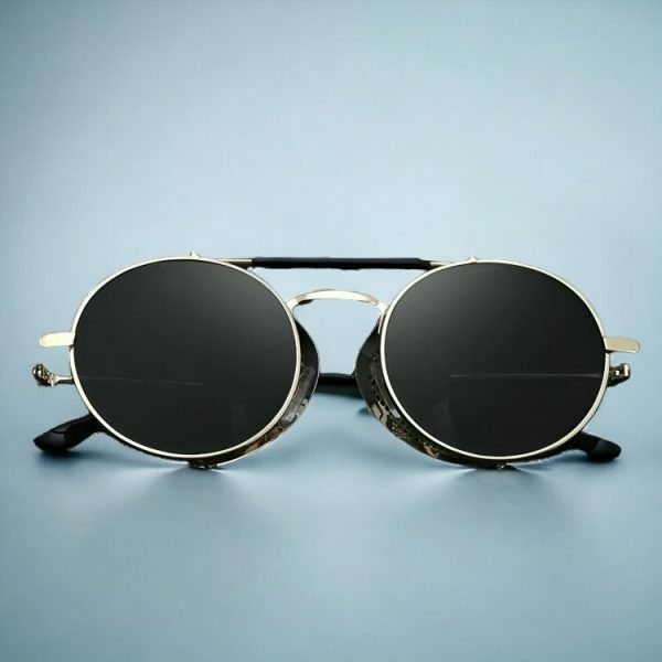 Y2K Streetwear Goth Retro Steampunk UV400 Sunglasses