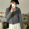 Y2K Streetwear Korean Style Solid Color Wool Beret