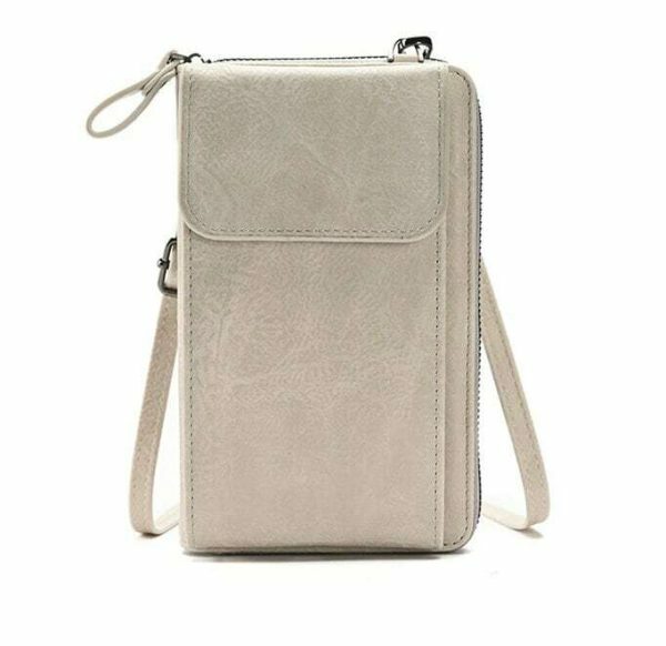 Y2K Streetwear Leather Shoulder Bag for Women - Crossbody Purse & Wallet Combo