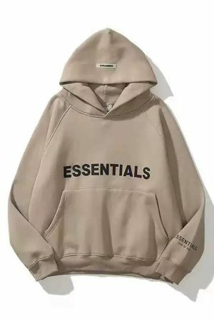 Y2K Streetwear Oversized Hoodie - Trendy Long-Sleeve Fashion Top