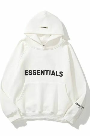 Y2K Streetwear Oversized Hoodie - Trendy Long-Sleeve Fashion Top