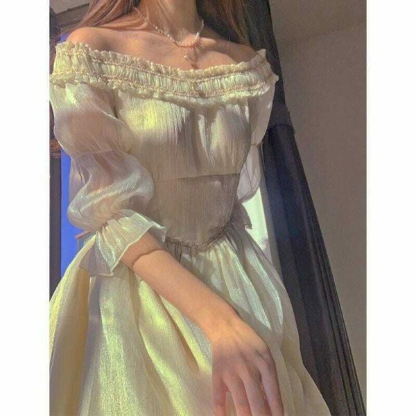 Y2K Streetwear Princess Dress for Women