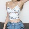 Y2K Streetwear Printed Camisole for Trendy Summer Style