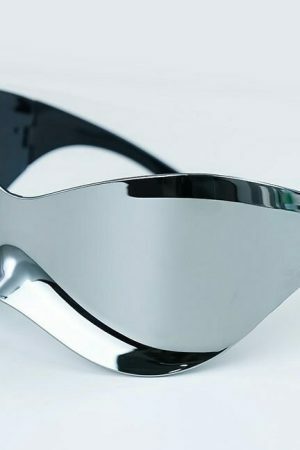 Y2K Streetwear Shield Sunglasses