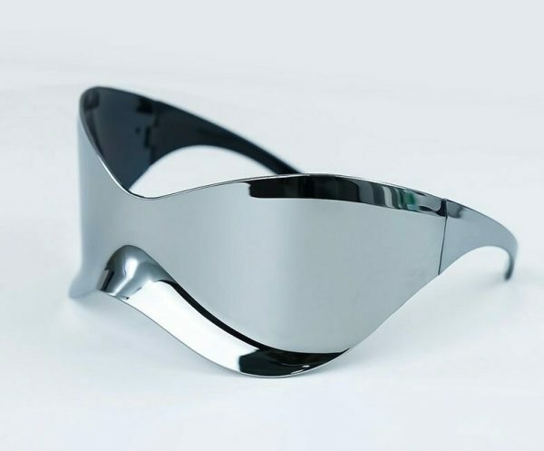 Y2K Streetwear Shield Sunglasses