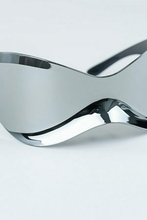 Y2K Streetwear Shield Sunglasses