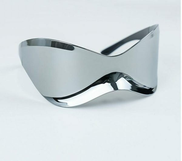 Y2K Streetwear Shield Sunglasses