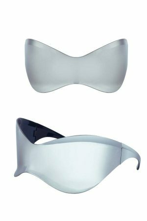 Y2K Streetwear Shield Sunglasses