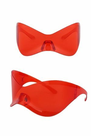 Y2K Streetwear Shield Sunglasses