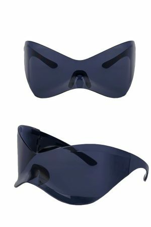 Y2K Streetwear Shield Sunglasses