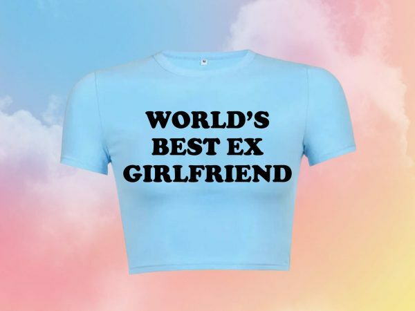 Y2K Streetwear Slogan Baby Tee | Funny Quote Letter Print Top