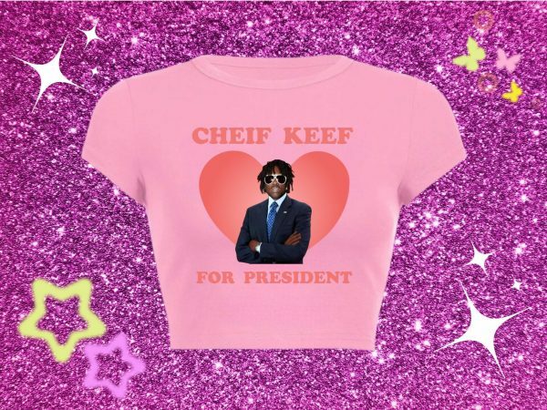 Y2K Streetwear Slogan Tee - Cheif Keef For President