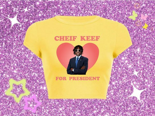 Y2K Streetwear Slogan Tee - Cheif Keef For President