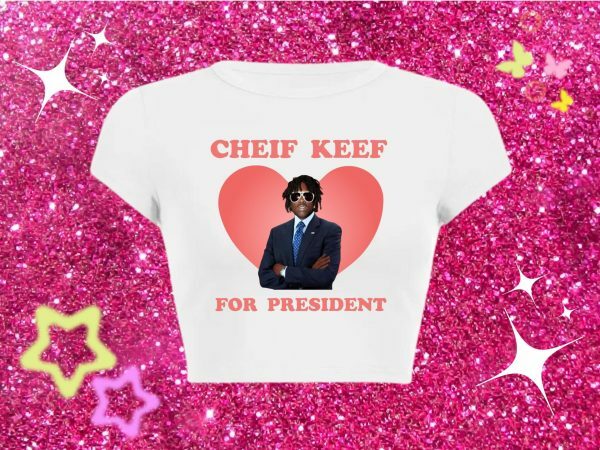 Y2K Streetwear Slogan Tee - Cheif Keef For President