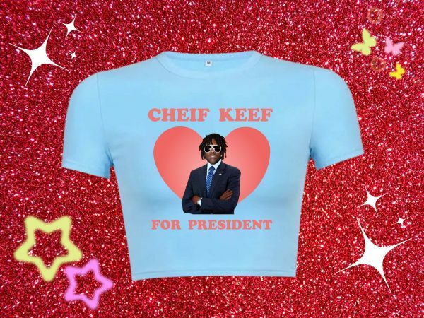 Y2K Streetwear Slogan Tee - Cheif Keef For President