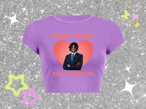 Y2K Streetwear Slogan Tee - Cheif Keef For President