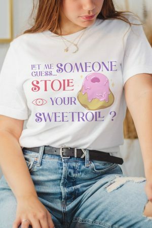 Y2K Streetwear Sweet Roll T-Shirt for Gamers